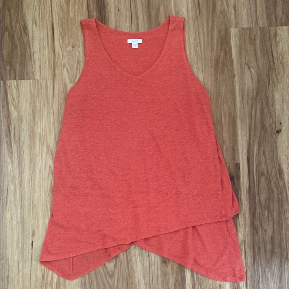🌺3/$18 Sale PureJill layered linen blend top